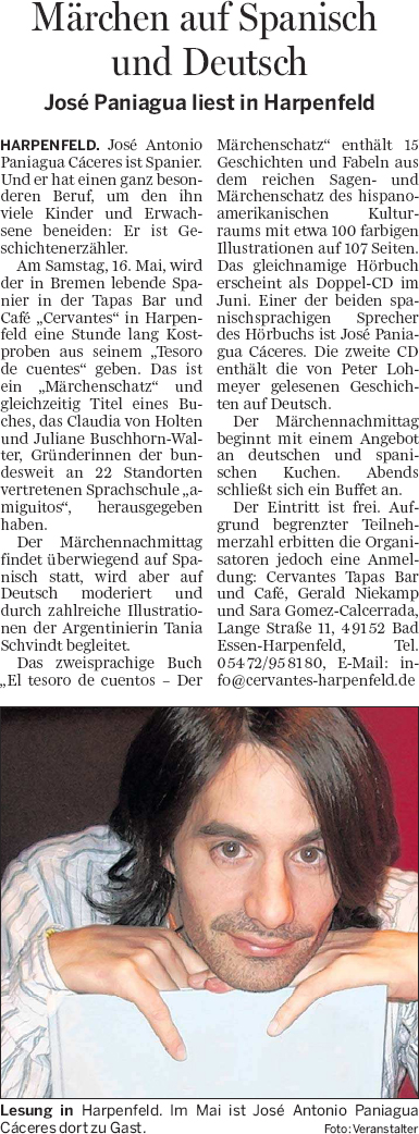 Wittlager Kreisblatt, 23.4.2009