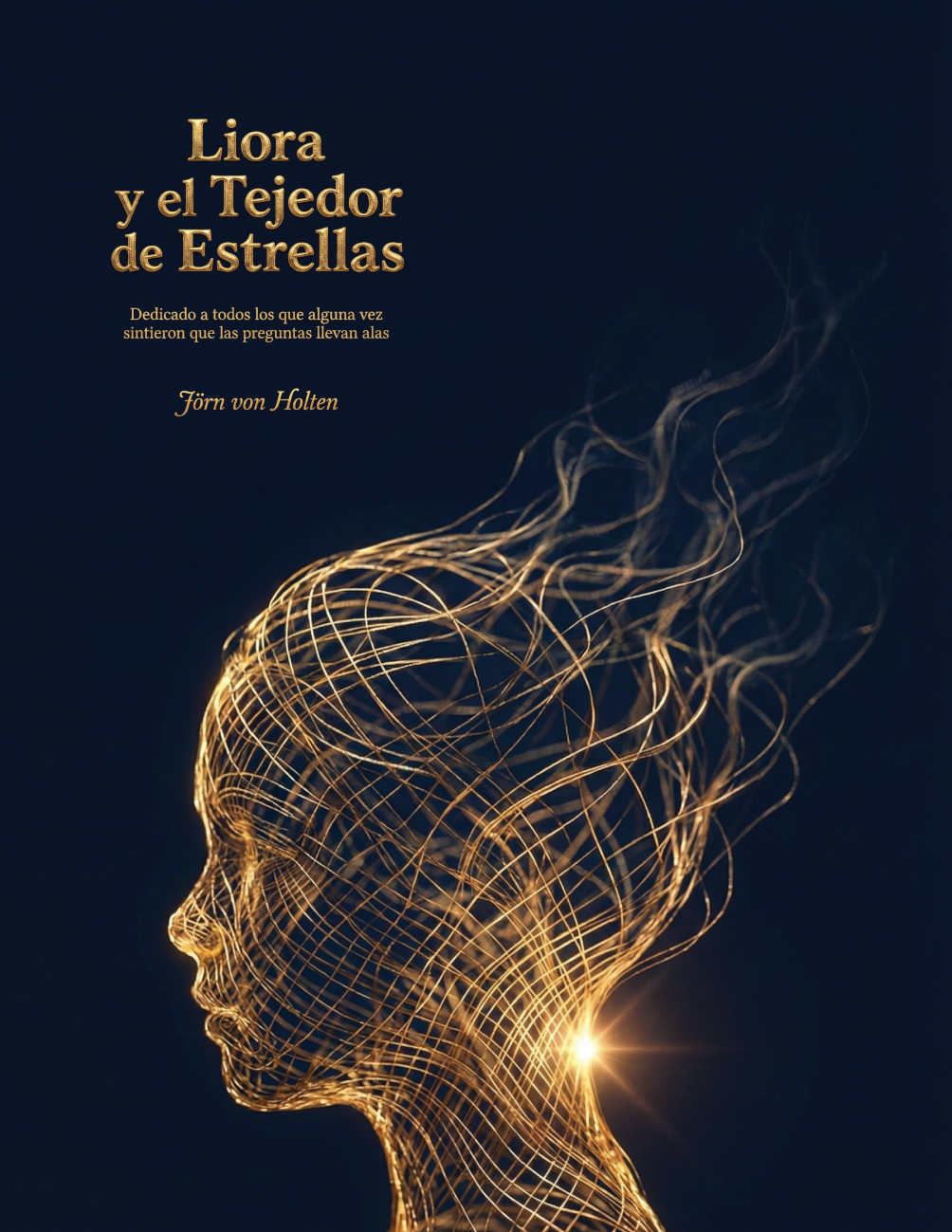 Liora y el Tejedor de Estrellas - Dedicado a todos los que alguna vez sintieron que las preguntas llevan alas